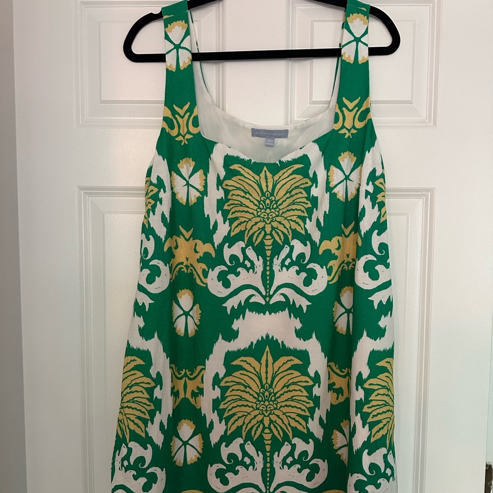 Antonio Melani Dillard’s Mini Tropical Linen Dress